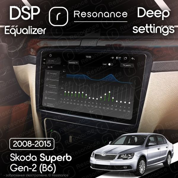 Магнитола Skoda Superb 2 (B6) (2008-2015) Resonance Ultra S12 (7870) 12/256, 10.36" 2K QLED, 360 040855 фото