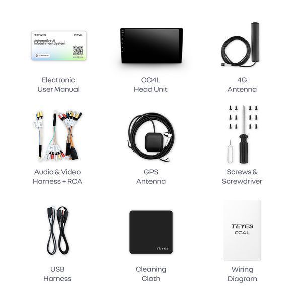 Автомобильная мультимедийная система Teyes CC4L 6+64 Gb (9") CAA72757 фото