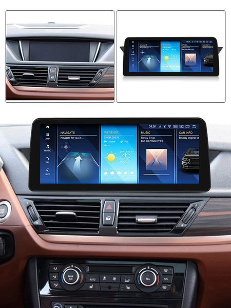 Штатна магнітола AMS BMW X1 E84(2009-2015) Without orginalscreen/Supply with iDrive 4+64Gb 12.3" CAA47813 фото