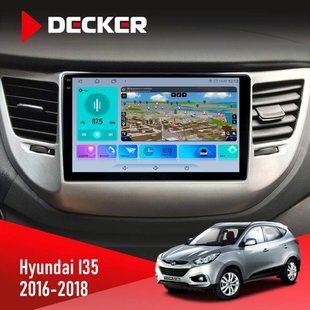 Штатна магнітола Hyundai ix35 2016-2018 Decker D9-009 4x64, DSP, 4G, 2k НФ-00008224 фото