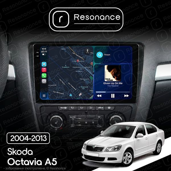 Магнитола Skoda Octavia 2 (A5) (2004-2013) [Black] Resonance Ultra M4 4/64, 10.36" 2K QLED 038005 фото