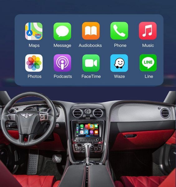 Бездротовий CarPlay та AndroidAuto для Bentley Flying (2012-2017) 937999 фото