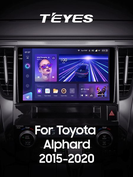 Штатна магнітола Teyes CC3 6+128 Gb з коловим оглядом 360&deg; Toyota Alphard H30 2015-2020 10" 2k CAA32825 фото