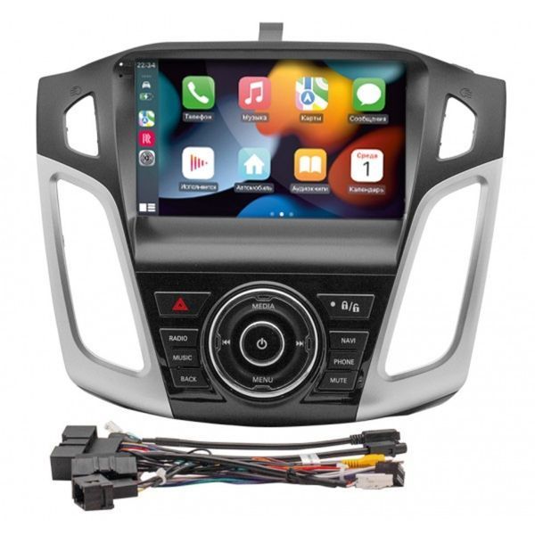 Штатна магнітола Ford Focus 2011-2019 Complete set Decker D9-010 6x128, DSP, 4G, 2K НФ-00006751 фото