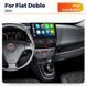 Штатная магнитола Mekede MS Fiat Doblo 263 (2010-2015) (0 Din) QleD 12040 фото 3