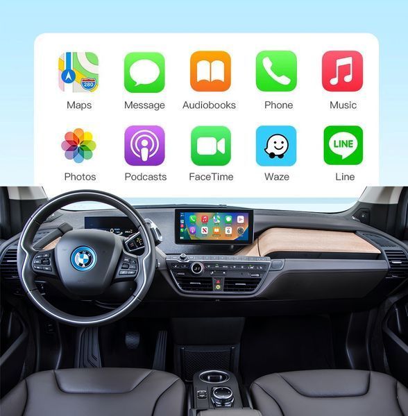 Беспроводной CarPlay и AndroidAuto для BMW 3 SERIES I3 (2013-2017) NBT System RH-BM8805W фото