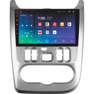 Штатна магнітола SIGMA X9464 ANDROID 10 4/64 ГБ 4G DSP Renault Logan 1 Sandero For Dacia Duster 2009-2017 9" CAA33798 фото