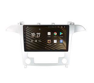 Штатна магнітола SIGMA S9464 ANDROID 12 4/64 ГБ 4G DSP Ford S-MAX 1 2006-2015 (F1) Silver 9" CAA74519 фото