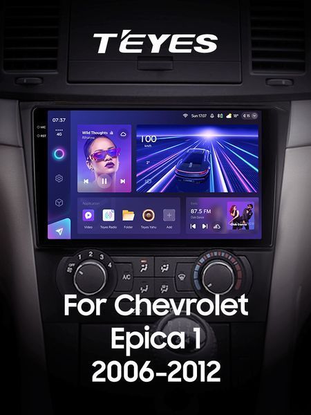 Штатная магнитола Chevrolet Epica 1 2006-2012 Teyes CC3 2k 6+128Gb CPL 9" CAA31186 фото