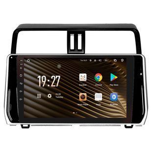 Штатна магнітола SIGMA X10464 ANDROID 10 4/64 ГБ 4G DSP Toyota Land Cruiser Prado 150 2018-2020 (gold) 10" CAA72945 фото