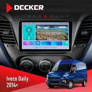 Штатна магнітола Iveco Daily 2014+ Decker D9-009 4x64, DSP, 4G, 2k НФ-00008250 фото