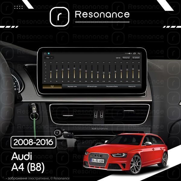 Магнитола Audi A4 (B8) (2007-2015) [High] Resonance Ultra M6 (7862) 6/128, 12.3" QLED, 360 (Audi Style) 027218 фото
