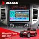 Штатная магнитола Mitsubishi Pajero 2007-2021 Decker D9-009 4x64, DSP, 4G, 2k НФ-00008325 фото 1