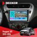 Штатна магнітола Peugeot 301 2012-2016 Decker D9-009 4x64, DSP, 4G, 2k НФ-00008970 фото 1