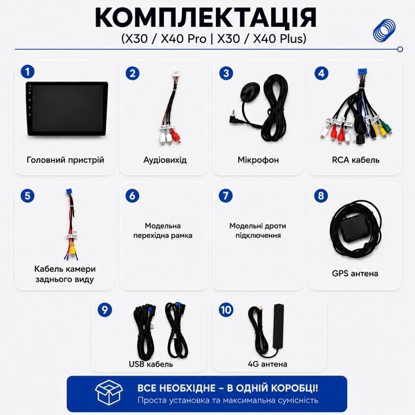 Штатна магнітола Mekede X30 Pro Buick LaCrosse 2 2013-2016 IPS 63013 фото