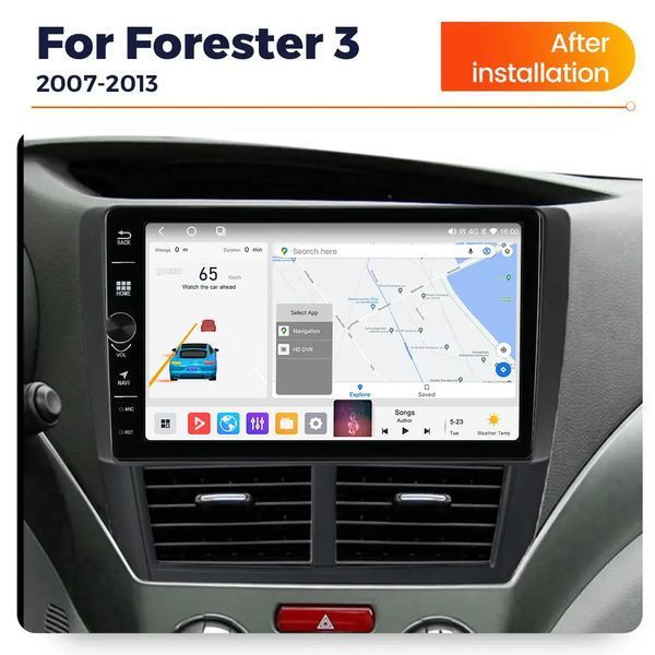 Штатна магнітола Mekede DS 6/128Gb Subaru Forester 3 (2007-2013) 27514 фото
