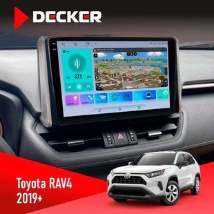 Штатна магнітола Toyota RAV4 2019+ Decker D10-009 4x64, DSP, 4G, 2k НФ-00008434 фото