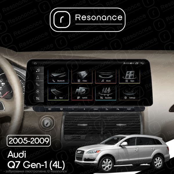Магнитола Audi Q7 (4L) (2005-2009) Resonance L600 6/128 12.3" QLED, 360 (BMW Style) 037324 фото