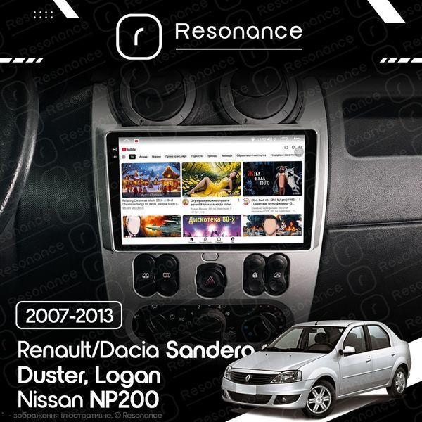 Магнитола Nissan NP200 (2019-2024) [Silver] Resonance Ultra S6 (7870) 6/128, 9.5" 2K QLED, 360 038744 фото