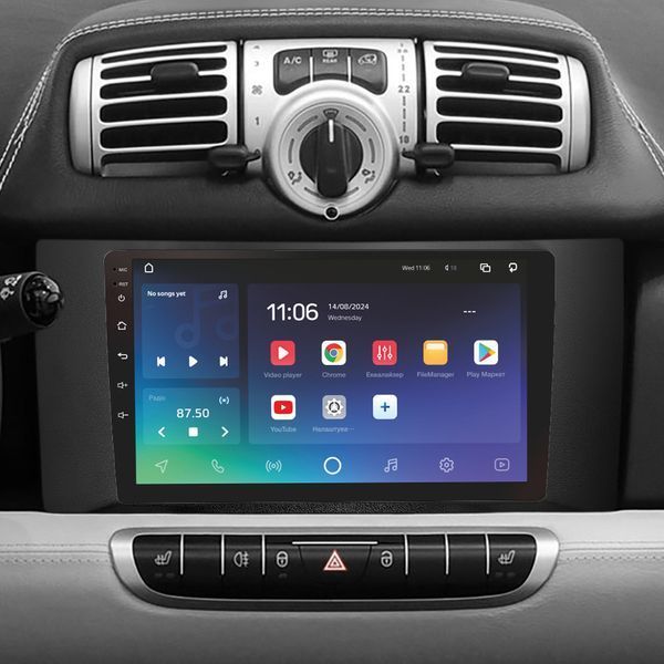 Штатна магнітола SIGMA X9464 ANDROID 10 4/64 ГБ 4G DSP Mercedes Benz Smart Fortwo 2 2010-2015 (F1) 9" CAA33701 фото