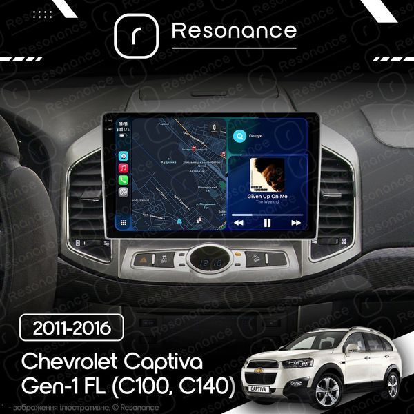 Магнитола Chevrolet Captiva Gen-1 FL (C100, C140) (2011-2016) Resonance Ultra M2 2/32,10.36" 2K QLED 033802 фото