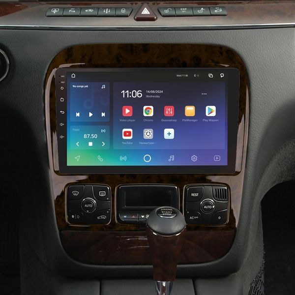 Штатна магнітола SIGMA X9464 ANDROID 10 4/64 ГБ 4G DSP Mercedes Benz S-Class W220 VV220 1998-2005 9" (L2) CAA33700 фото