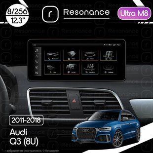 Магнитола Audi Q3 (8U) (2011-2018) [Low] Resonance Ultra M8 (7862) 8/256, 12.3" QLED, 360 (Audi Style) 027305 фото