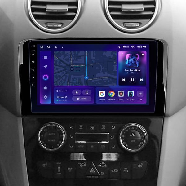 Штатна магнітола AMS MOSS M2 4/32 ГБ Mercedes Benz ML GL ML350 GL320 X164 2005-2009 (F1) 9" CAA49316 фото