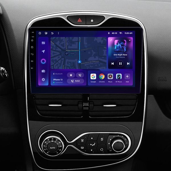 Штатна магнітола AMS MOSS M2 4+32 Gb Renault Clio 4 BH98 KH98 2012-2015 10" (L1) CAA49675 фото