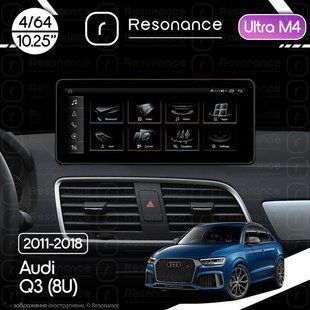 Магнитола Audi Q3 Gen-1 (8U) (2011-2018) [Low] Resonance Ultra M4 (7862) 4/64, 10.25" QLED, 360 (Audi Style) 028817 фото