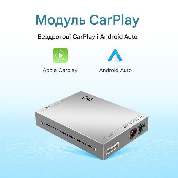 Бездротовий CarPlay та AndroidAuto для BMW X2 F39 2019+ EVO System RH-BM8804W-G фото