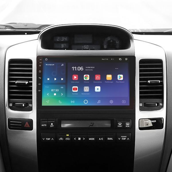 Магнітола SIGMA X9464 ANDROID 10 4/64 ГБ 4G DSP Toyota Land Cruiser Prado 120 3 III For Lexus GX470 GX 470 J120 2002-2009 (F1 B) CAA33947 фото