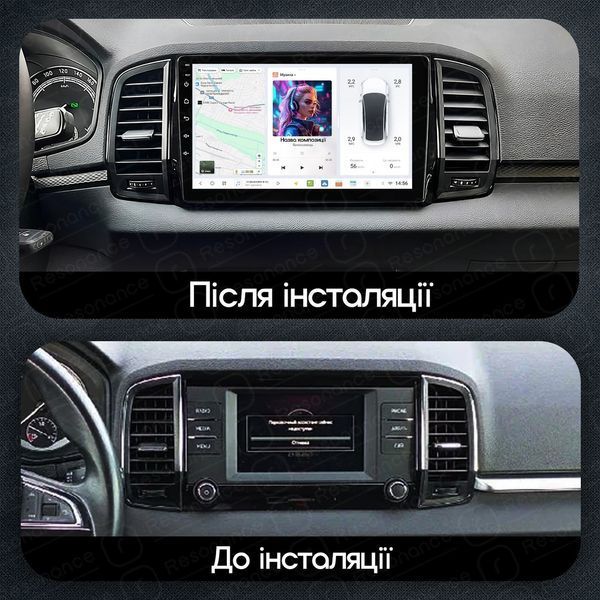 Штатная магнитола Skoda Karoq (2018-2026) DUDU 3 10" QLED, 4/64 041058 фото