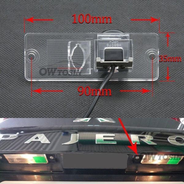 Камера заднього огляду Teyes GreenYi Mitsubishi Pajero Sport/Montero Shogun 2006-2014 8076 фото