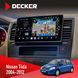 Штатная магнитола Nissan Tiida 2004-2012 Decker D9-011 4x64, DSP, 4G, 360 НФ-00006164 фото 1