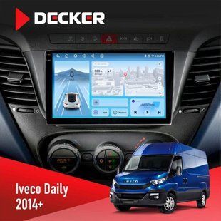 Штатная магнитола Iveco Daily 2014+ Decker D9-010 6x128 CPL 9.5" НФ-00007630 фото