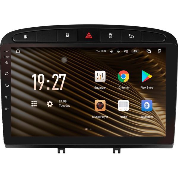 Штатна магнітола SIGMA S9464 ANDROID 12 4/64 ГБ 4G DSP Peugeot 408 1 T7 2012-2020 For Peugeot 308 2007-2015 9" CAA74208 фото