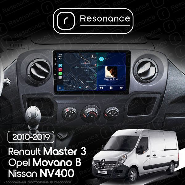 Магнітола Nissan NV400 (2010-2019) Resonance Ultra M4 4/64, 10" QLED 037621 фото