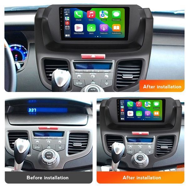 Штатна магнітола Mekede M6 Plus Honda Odyssey (2003-2008) CarPlay QleD 13364 фото