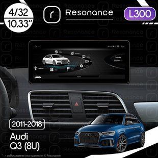Магнитола Audi Q3 Gen-1 (8U) (2011-2018) [High] Resonance L300 4/32 10.33" QLED, 360 (Audi Style) 030549 фото