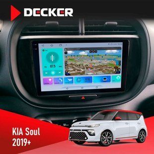 Штатна магнітола KIA Soul 2019+ Decker D9-009 4x64, DSP, 4G, 2k НФ-00008265 фото