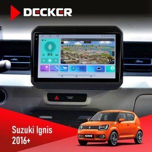 Штатная магнитола Suzuki Ignis 2016+ Decker D9-009 4x64 CPL 9.5" НФ-00008429 фото