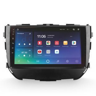 Штатна магнітола SIGMA X9464 ANDROID 10 4/64 ГБ 4G DSP Suzuki Vitara Brezza 2016-2019 9" CAA39327 фото