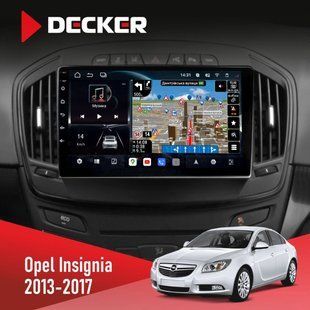 Штатна магнітола Opel Insignia 2013-2017 Decker D9-011 4x64, DSP, 4G, 360 НФ-00006180 фото