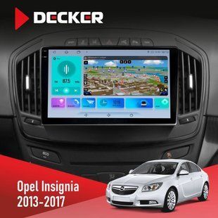 Штатна магнітола Opel Insignia 2013-2017 Decker D9-009 4x64, DSP, 4G, 2k НФ-00008360 фото