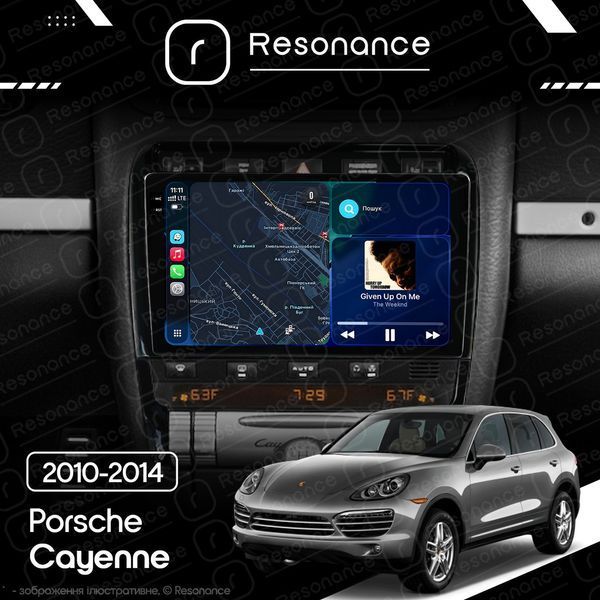 Магнітола Porsche Cayenne (955, 957) (2002-2010) Resonance M200 2/32, 2K 9.5" 360 QLED 038543 фото