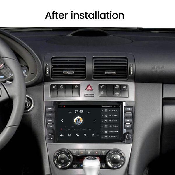 Штатная магнитола AMS MERCEDES BENZ W203 M200S 2+32Gb 7" CAA47881 фото