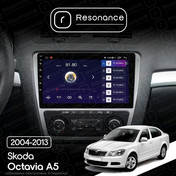 Магнитола Skoda Octavia 2 (A5) (2004-2013) [Silver] Resonance Ultra M6 (7862) 6/128, 10" QLED, 360 037950 фото
