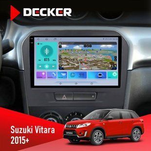 Штатная магнитола Suzuki Vitara 2015+ Decker D9-009 4x64 CPL 9.5" НФ-00008424 фото