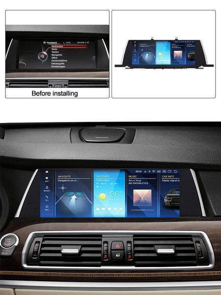 Штатная магнитола AMS BMW 5 Series F07 GT(2011-2012) Original CIC 4+64Gb 10.25" CAA47820 фото